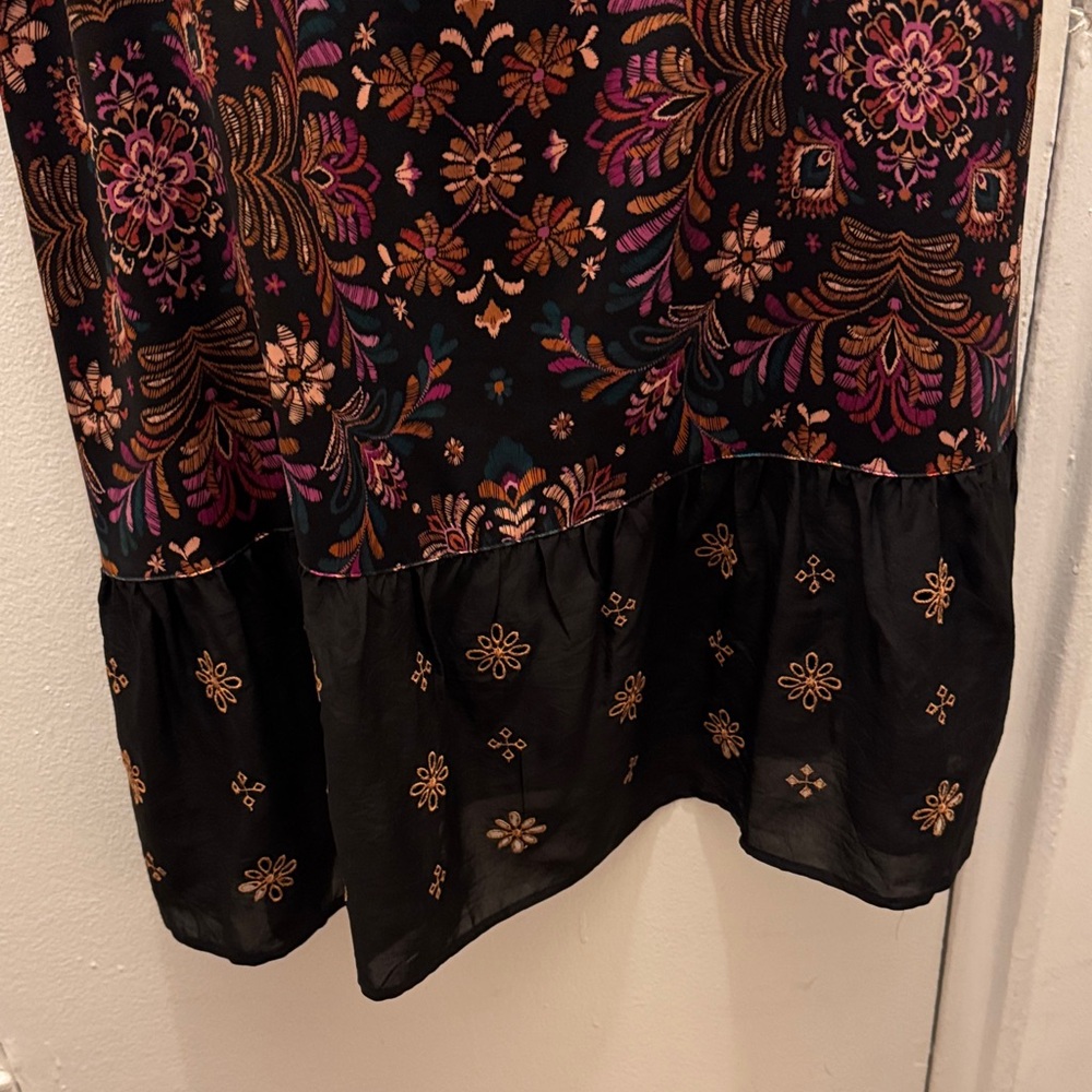 Johnny Was Silk Midi Dress - Picture 3 of 6